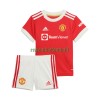 Maillot de Supporter Manchester United Domicile 2021-22 Pour Enfant